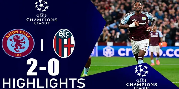 Liga Champions - Aston Villa Berhasi Bungkam Bologna 2-0