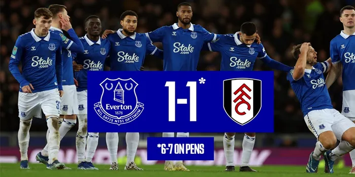 Liga Inggris - Everton Bermain Imbang Dengan Fulham 1-1