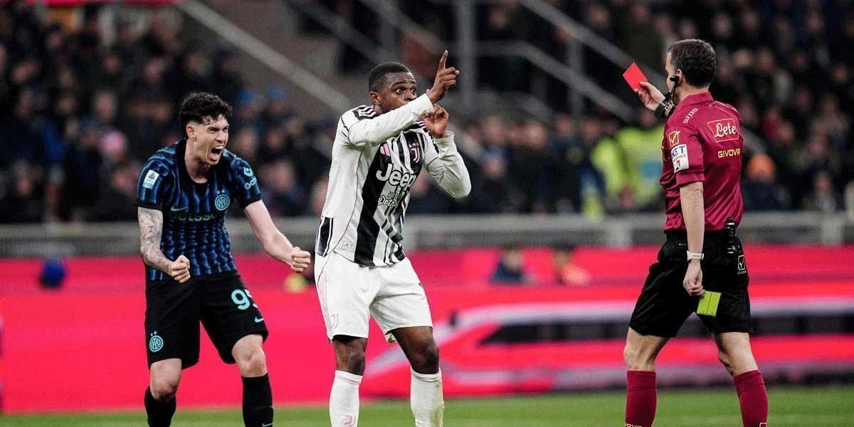 Kontroversi Kartu Merah Warnai Panasnya Derby d’Italia